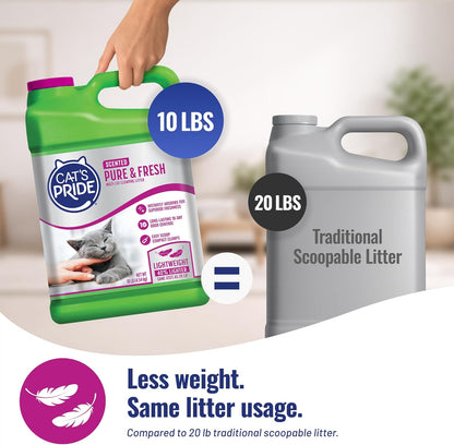Cat's Pride multi-cat litter formula texture
