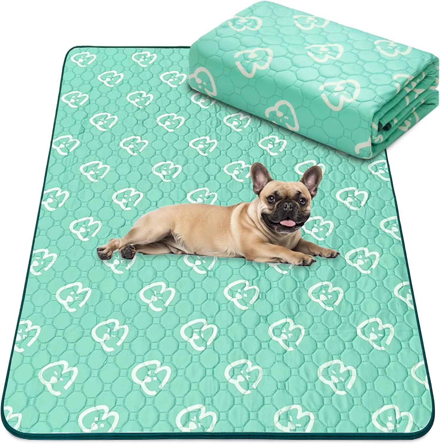 FXW Washable Pee Pads for Dogs, Puppy Pads with Super Absorbent, Specifically Designed for FXW Rollick/Homeplus 24inch 8 Panels Dog Playpen, 63" Square, Khaki, 1 Pack - Image 12