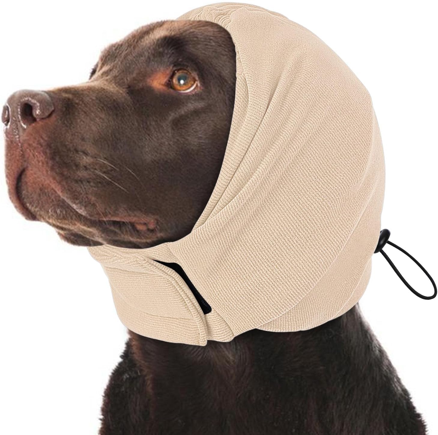 KOESON Dog Calming Hoodie, Soft & Adjustable No Shake Ear Wrap for Dogs Hematoma, Noise Protection Dog Head Muffs, Anxiety Relief Ear Cover for Dogs for Fireworks, Separation, Drying, Thunder - Image 13