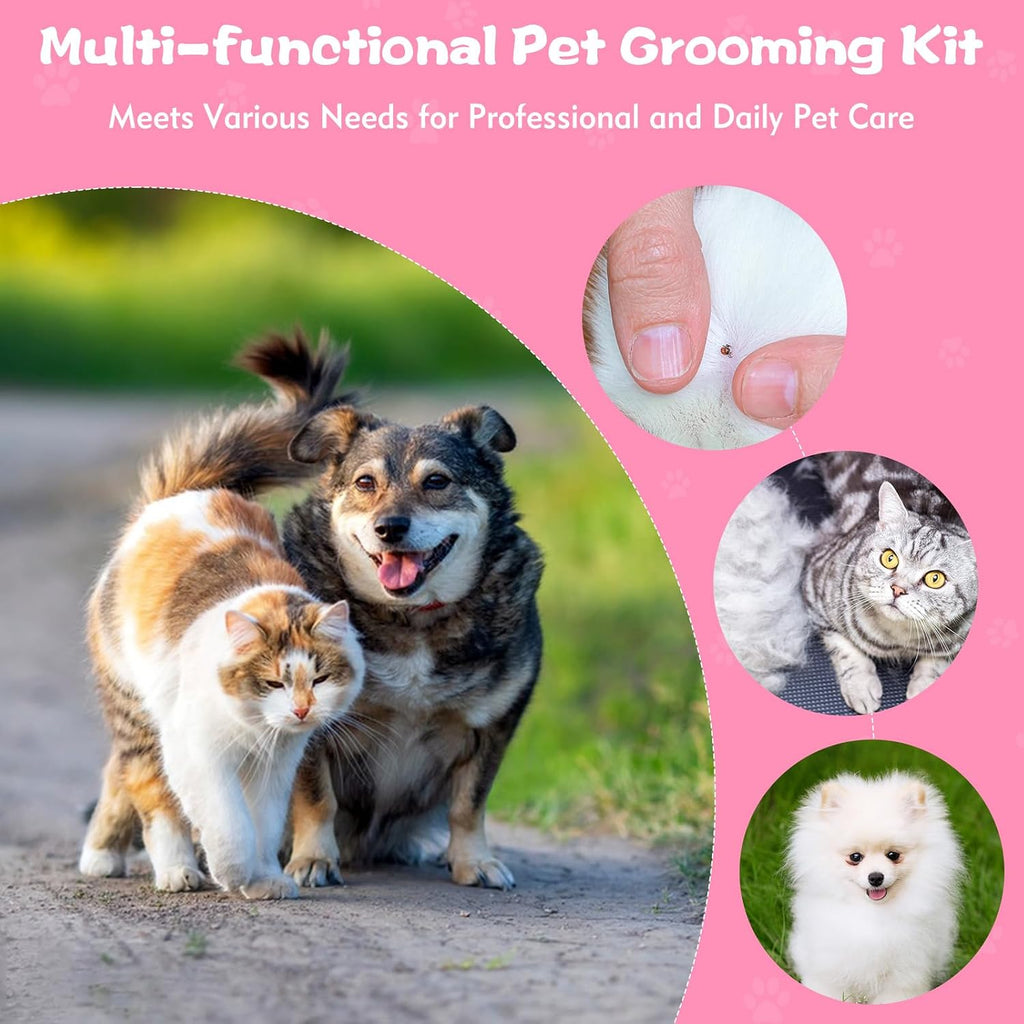 Professional pet grooming kit for all hair types by Kerros