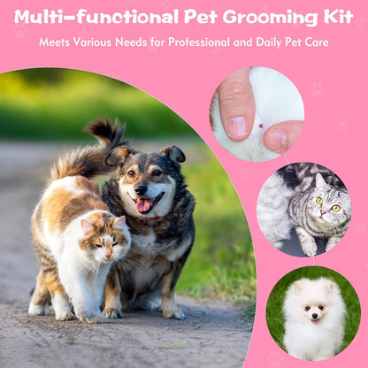 Professional pet grooming kit for all hair types by Kerros