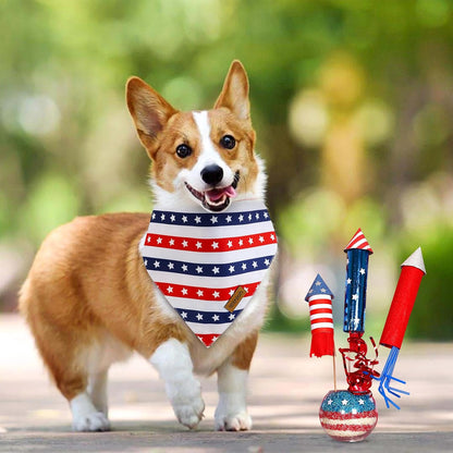 THLOH dog bandana 2 pack set for medium and large dogs