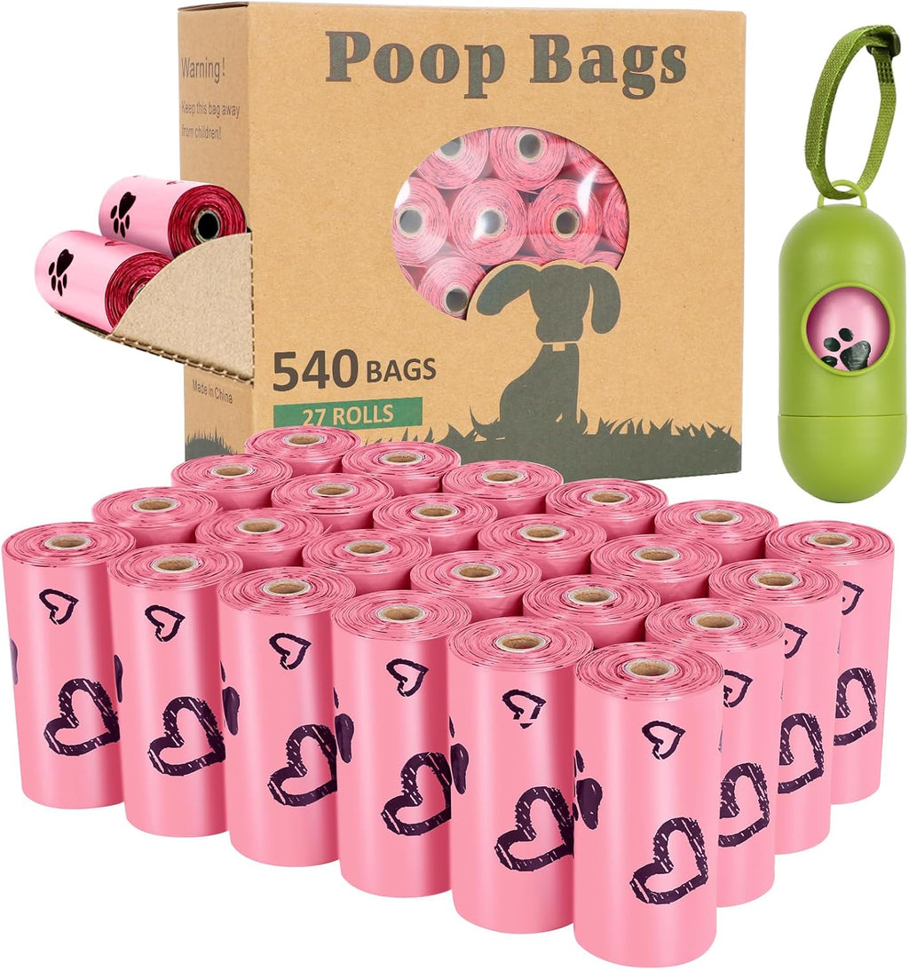 Yingdelai Dog Poop Bag Biodegradable - 540 Count Dog Waste Bags with Dispenser, Extra Thick Strong Leak Proof Poop Bags for Dogs Doggy | Scented - Image 10
