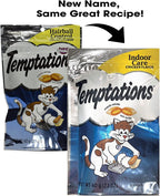Temptations crunchy and soft cat treats pack of three pouches