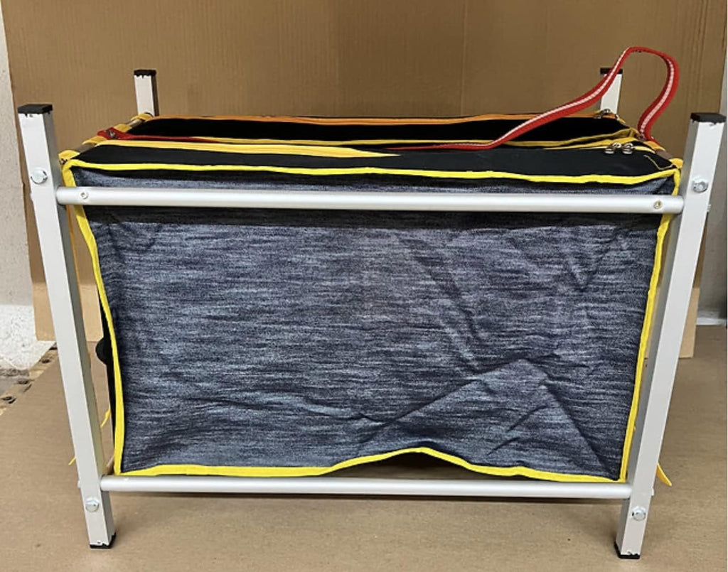 Generic rooster transport cage breathable mesh detail