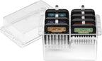 Professional pet grooming setup with Andis clip comb set