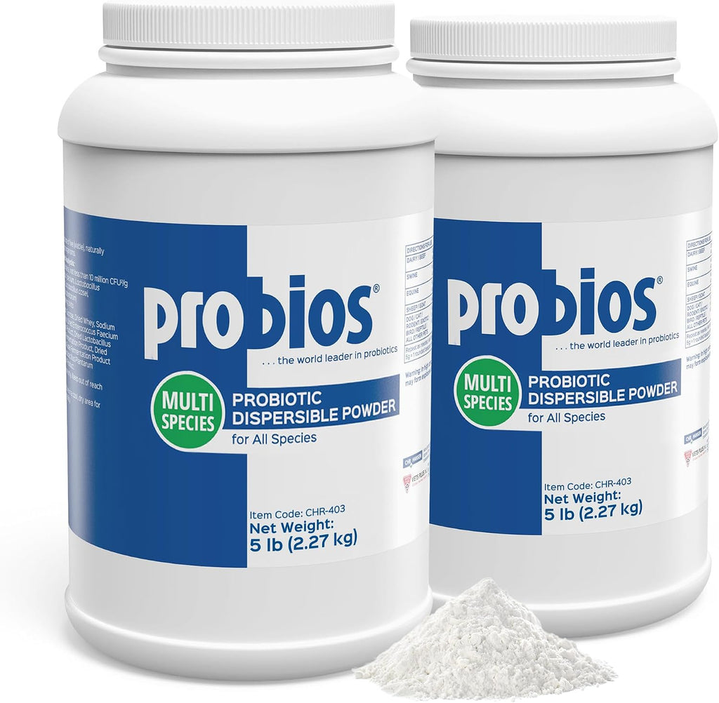 Probios Digestive Support Probiotic for Dogs, Horses, Cats, Gut Health Powder for All Species, Daily Supplement for Digestion Immune Support, 5 lbs - Image 10
