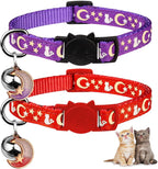Baeuppit silky nylon soft texture cat collar strap material detail