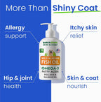 Bark and Spark Tuna and Krill liquid supplement for dog skin allergy relief