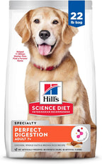 Hill's Science Diet Adult 7+ Perfect Digestion Dry Dog Food, Chicken, Whole Oats, & Brown Rice, 3.5 lb. Bag - Image 12
