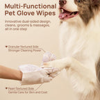 Premium no rinse pet bath mitten for sensitive skin care.