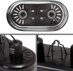 REPTI ZOO dual terrarium light fixture packaging and unit display.