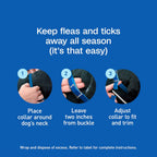 ADAMS Plus Flea & Tick Collar for Large Dogs, Flea Collar for 7-Month Prevention, Adjustable Collar Fits Large Dogs & Puppies, Kills Fleas & Ticks, 1 Count - Image 9