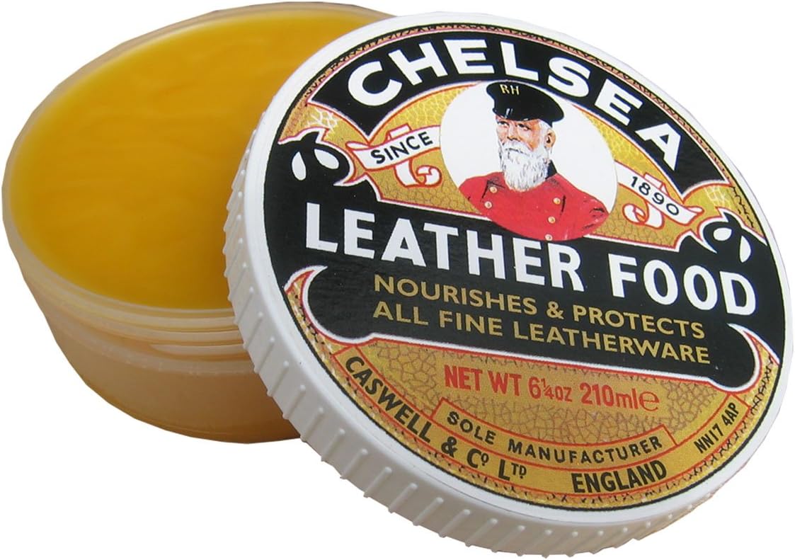 Reusch 7960 Chelsea Leather Food front view jar conditioner