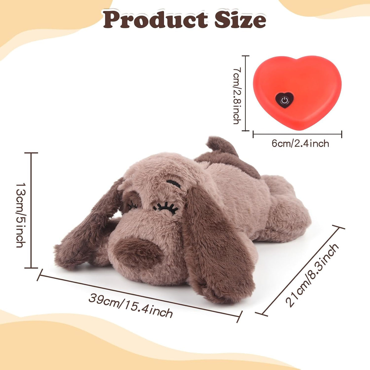 Beverlyshark dog calming toy velcro pouch detail
