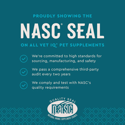 VetIQ dog vitamin supplement nutritional information label