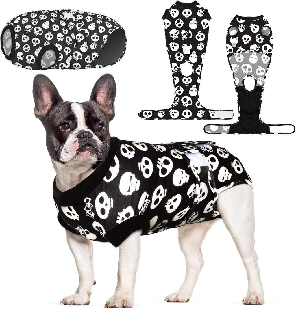 CuteBone Dog Surgery Recovery Suit Cat Surgical Onesie Female Body Suits Male Prevent Pet from Licking Wounds SSF01XS - Image 11