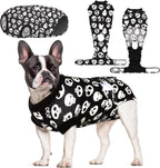 CuteBone Dog Surgery Recovery Suit Cat Surgical Onesie Female Body Suits Male Prevent Pet from Licking Wounds SSF01XS - Image 11