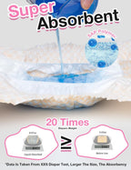 Dono pet doggie diaper showcasing the adjustable tail hole layout