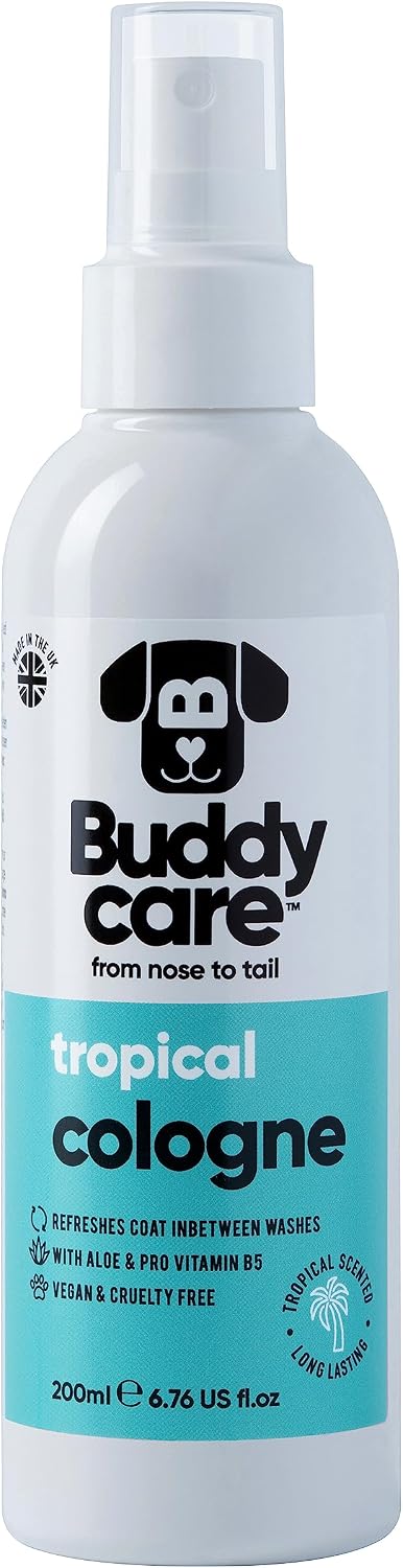 Buddycare Dog Perfume - Baby Fresh Dog Cologne Spray (200ml) - Dog Spray Deodorizer Perfume for Smelly Dogs - Refreshing Scented Grooming Solution - Pet Odor Eliminator and Freshener - Image 12