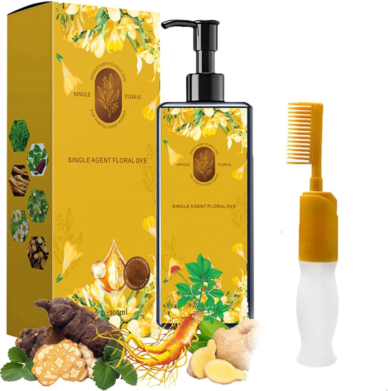 Yarosh Nourishing Plant-Based Hair Color bottle front view