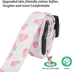 Fyeqyaou dog collar safety buckle and alloy D-ring detail