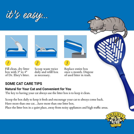 Dr. Elsey's Ultra UnScented Clumping Clay Cat Litter 40 lb. Bag - Image 2