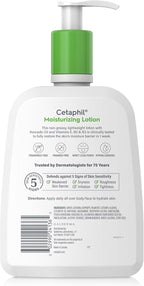 Cetaphil Moisturizing Face & Body Lotion, Sensitive Skin, 16oz, 2ct - Image 9