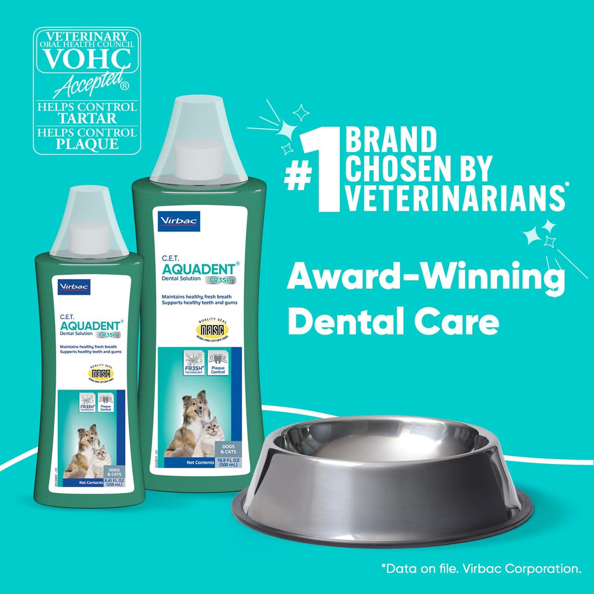 C.E.T. Aquadent Fr3sh Dental Solution for Dogs & Cats, 500 ml - Image 3