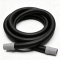 XwaYexa A20015 ribbed hosing front view showing flexible black corrugated aquarium filter tubing design.