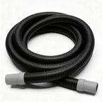 XwaYexa A20015 ribbed hosing front view showing flexible black corrugated aquarium filter tubing design.