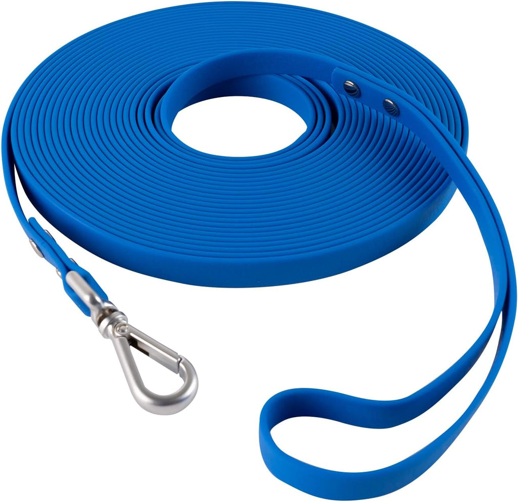 Tangle free three hundred pound pull force swivel clasp on pet tracking lead