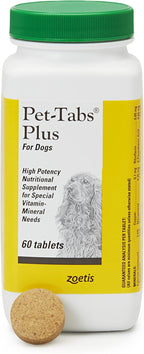 Imported USA Zoetis Pet Tabs Plus multivitamin for dogs