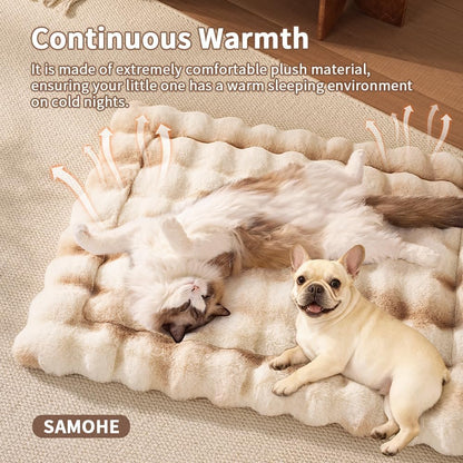 SOMAHE camel colored pet bed placed on a sunny window sill