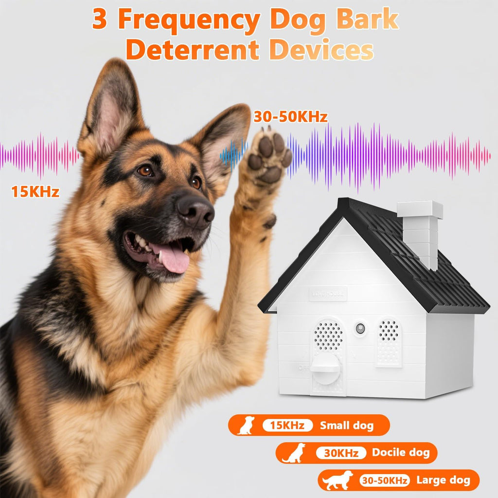 Axofwga anti barking device charging port and indicator light