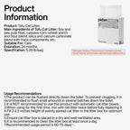 Pidan Tofu Cat Litter packaging side view