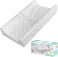 YENING mini baby changing pad front view on a grey dresser top
