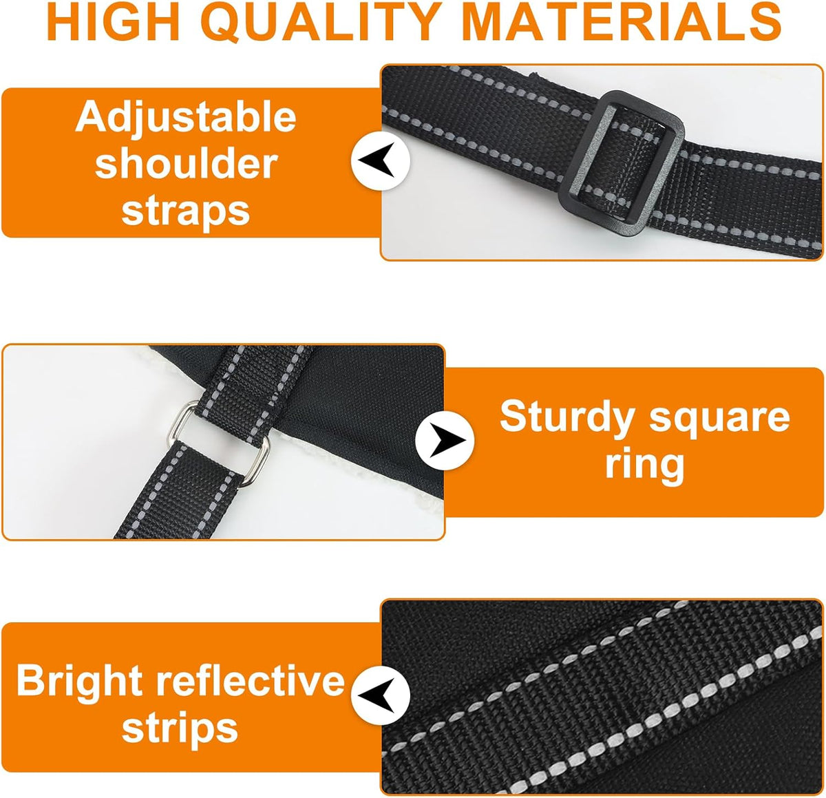 Lenpestia dog sling featuring soft fleece lining for comfort