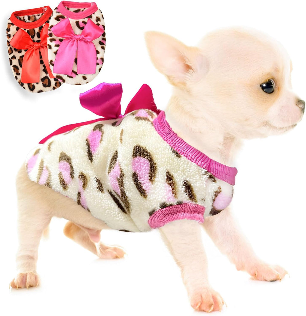 Size chart and measurement guide for XXS pet apparel