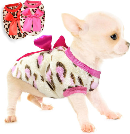 Size chart and measurement guide for XXS pet apparel