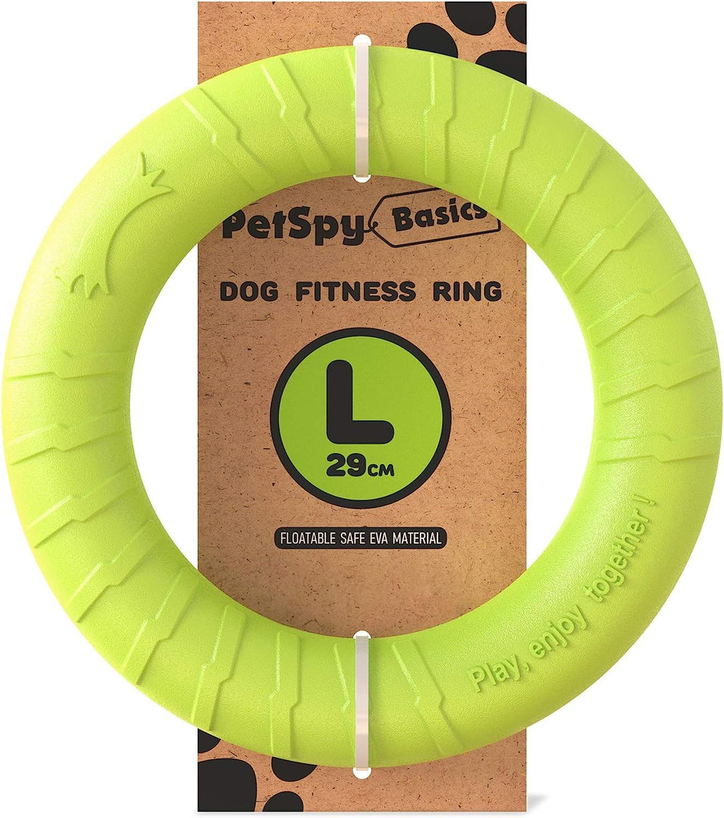 Small dog carrying PetSpy training ring