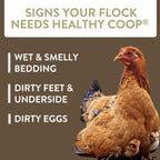 FlockLeader Healthy Coop probiotic granules close up