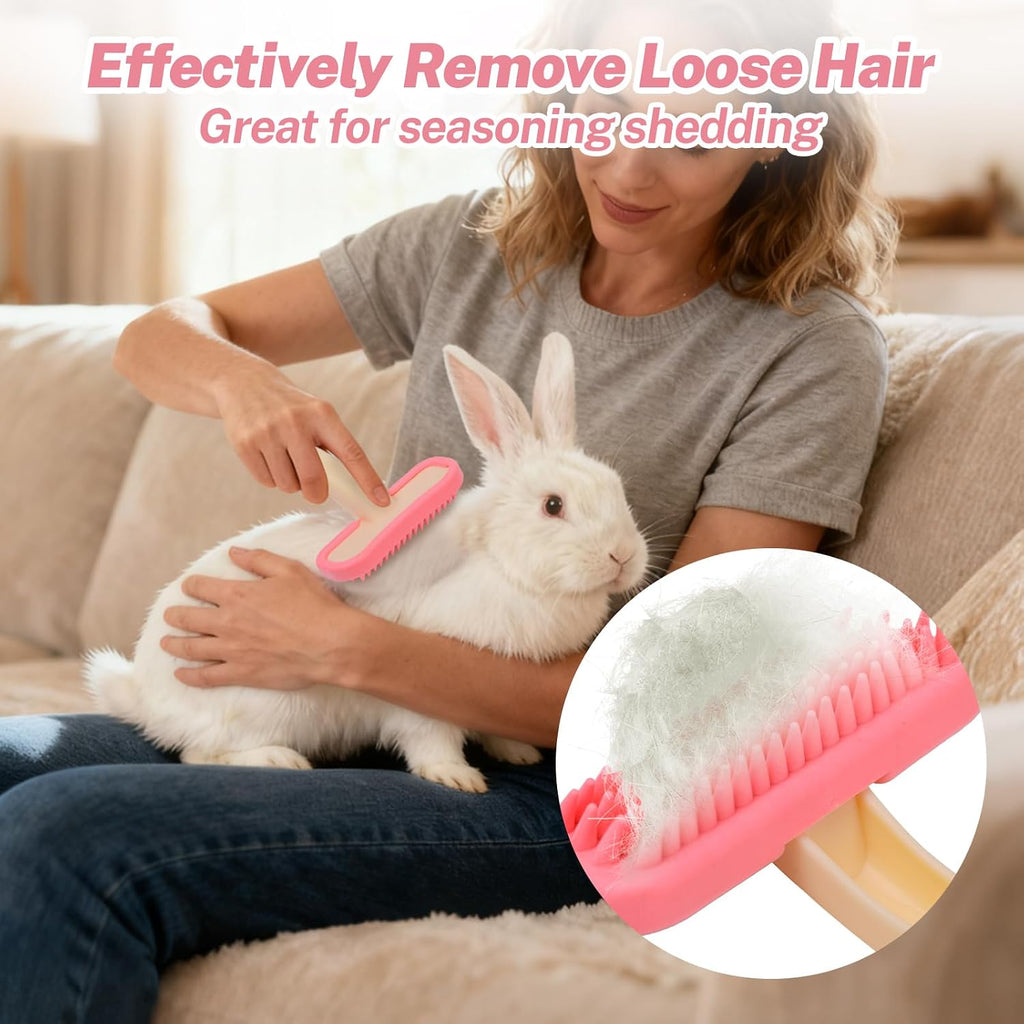 Soft silicone dog brush for short hair puppies and kittens