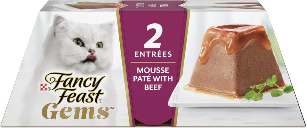 Fancy Feast Gems Pate Cat Food Mousse With Salmon and a Halo of Savory Gravy Cat Food - (Pack of 8) 4 oz. Boxes - Image 12