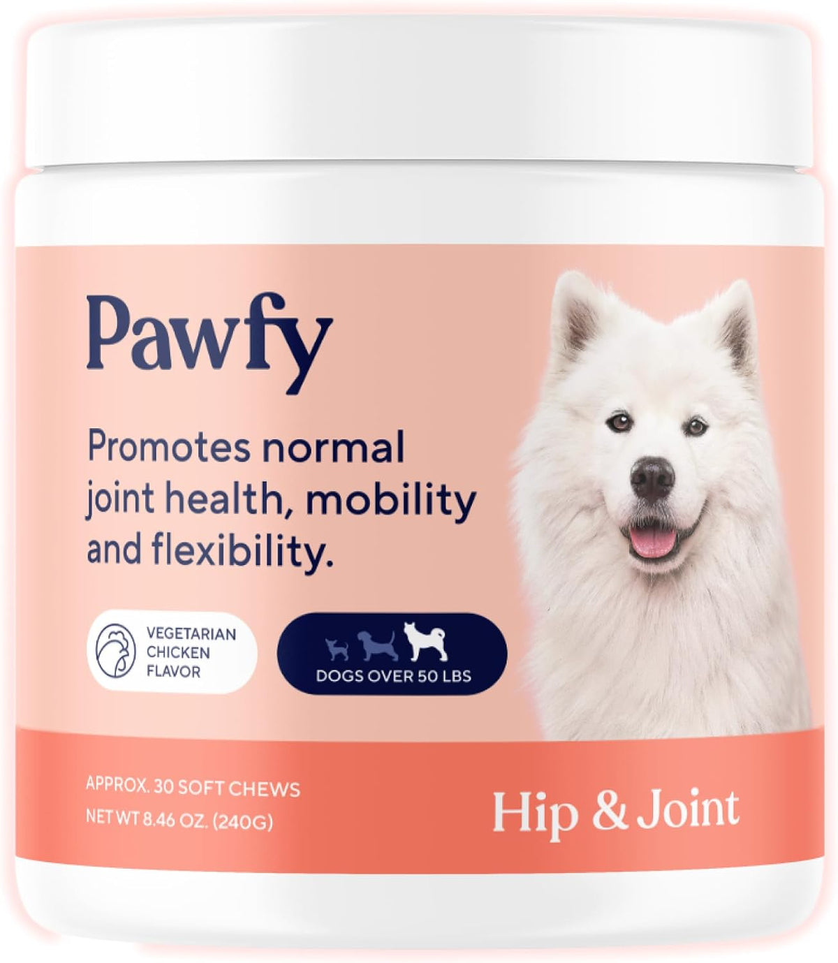 Pawfy authentic USA imported canine hip and joint support chews