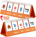 Aizweb CVC word games phonics flash cards front view educational preschool toy
