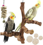 4PCS Bird Perch Natural Grape Stick Bird Standing Stick Grapevine - Image 12