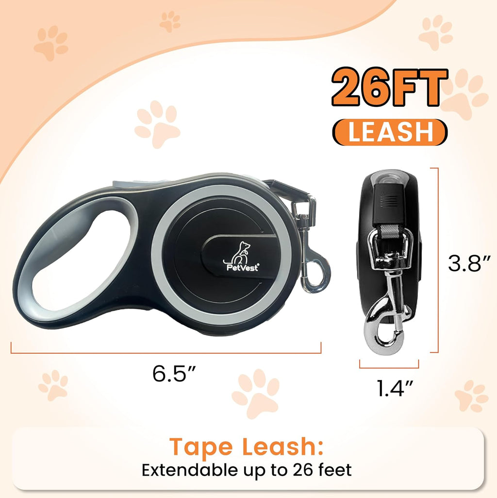 Ergonomic anti-slip handle of PetVest dog leash