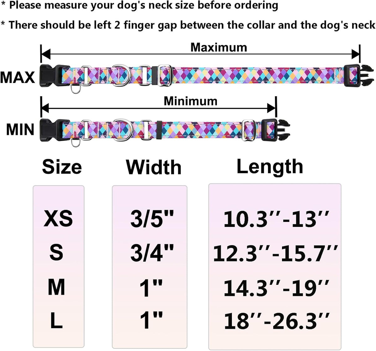 Fidohug reflective martingale collar flat lay product shot
