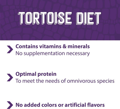 Mazuri tropical and forest tortoise food ingredients list view